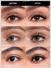 Load image into Gallery viewer, SHEGLAM All-In-One Volume & Length Mascara-Washable Black 2 In 1 Double Head Brush Easy To Remove No Smudge Curling Separation Thick  Black Mascara Eye Makeup