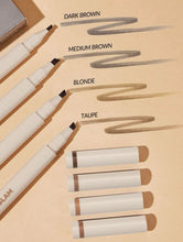 Load image into Gallery viewer, SHEGLAM Feather Better Liquid Eyebrow Pencil-Medium Brown Long Lasting Eyebrow Pen Smudge-Proof Water-Proof Natural Fuller Brows Eyebrow Makeup