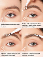 Load image into Gallery viewer, SHEGLAM Feather Better Liquid Eyebrow Pencil-Medium Brown Long Lasting Eyebrow Pen Smudge-Proof Water-Proof Natural Fuller Brows Eyebrow Makeup