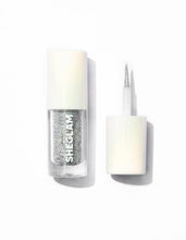 Load image into Gallery viewer, SHEGLAM Insta-Party Glitter Liner- Liquid Eyeshadow Gel Silver High Shine Long Lasting Highly Pigmented Long Wear Liquid Liner