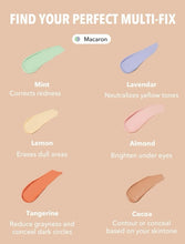 Load image into Gallery viewer, SHEGLAM Multi-Fix Concealer And Color Corrector-6-Color Full Cover Cream Concealer Brightening Full Coverage Color Corrector Lightweight Multi-Use Smooth Concealer