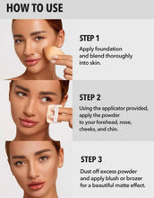 Load image into Gallery viewer, SHEGLAM Light Through Oil Control Powder - Anti-Oil Pressed Powder Matte Poreless Long Lasting Setting Powder