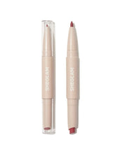 Load image into Gallery viewer, SHEGLAM Glam 101 Lipstick & Liner Duo - 2-In-1 Matte Dual-Ended Lip Liner Lipstick Pencil Highly Pigmented Long Lasting Smooth Easy To Wear Lip Makeup
