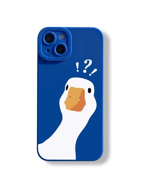 1pc Amazing Duck Phone Case Compatible With iphone 15 Pro Max Xiaomi