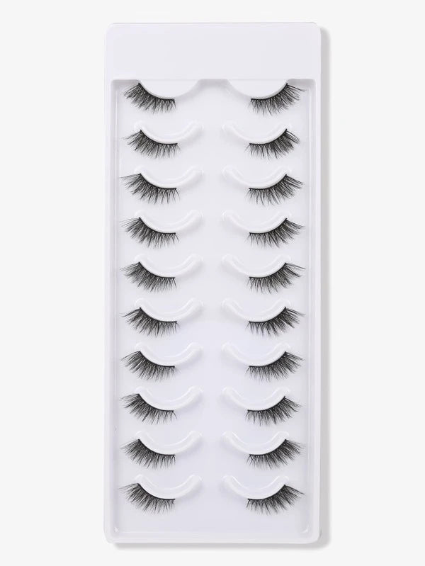 10pairs Cat Eye False Eyelashes