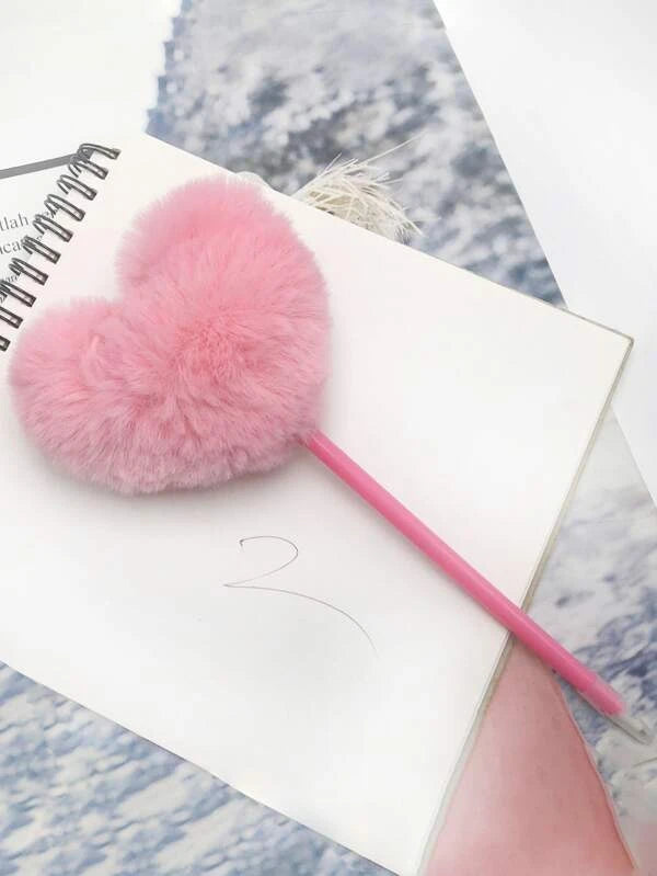 1pc Heart Design Ballpoint Pen