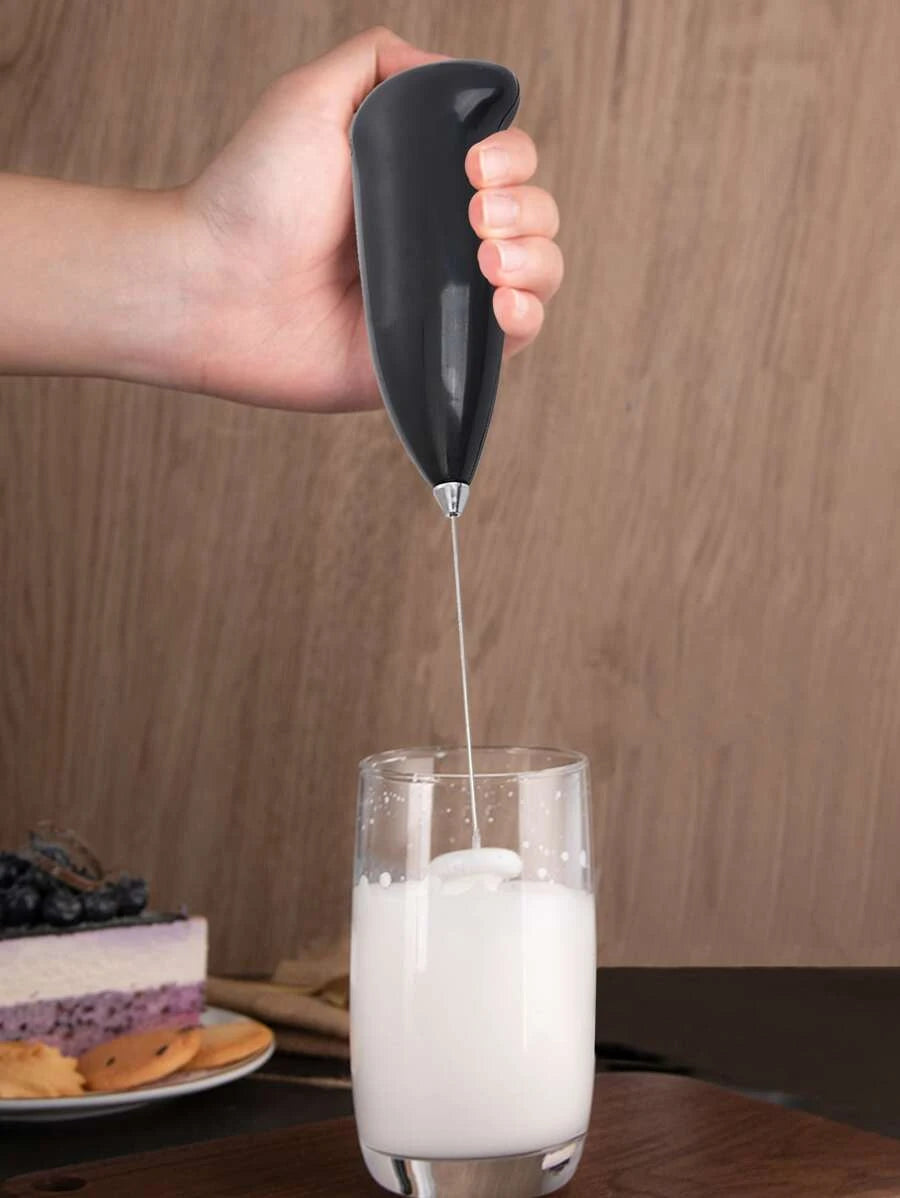 1pc ABS Milk Frother, Modern Multifunction Electric Milk Frother For Kitchen