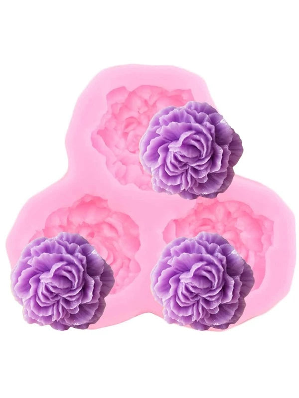 1pc Flower Design DIY Silicone Mold, Modern Silicone Mold For DIY