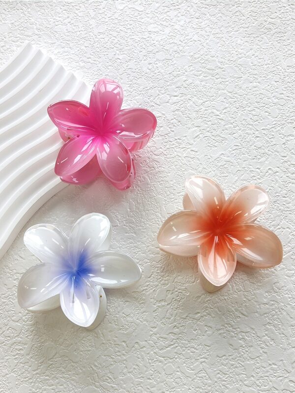 3 Pack Women Flower Design Cute Hair Clip Hair Accessories for Daily Use