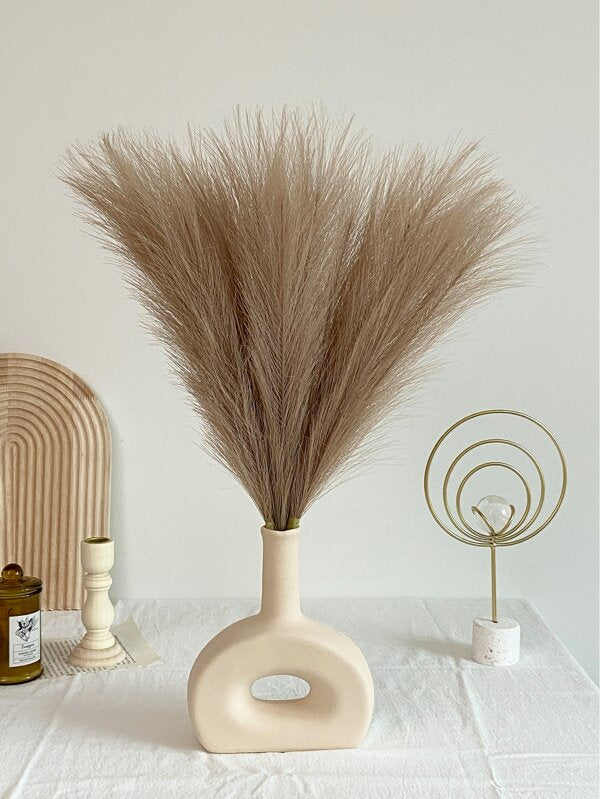 1pc Faux Pampas Grass Pampas Grass for Vase Filler Artificial Pa