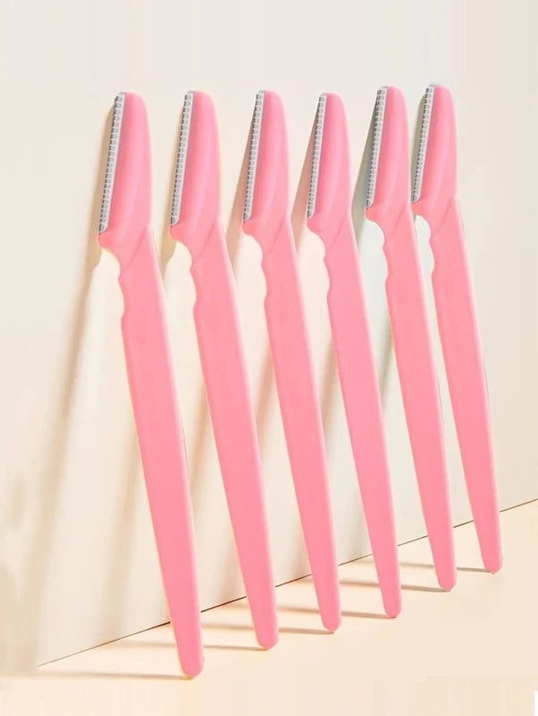 6 pcs Exfoliating Dermaplaning Tool, Eyebrow Razor, Facial Derm