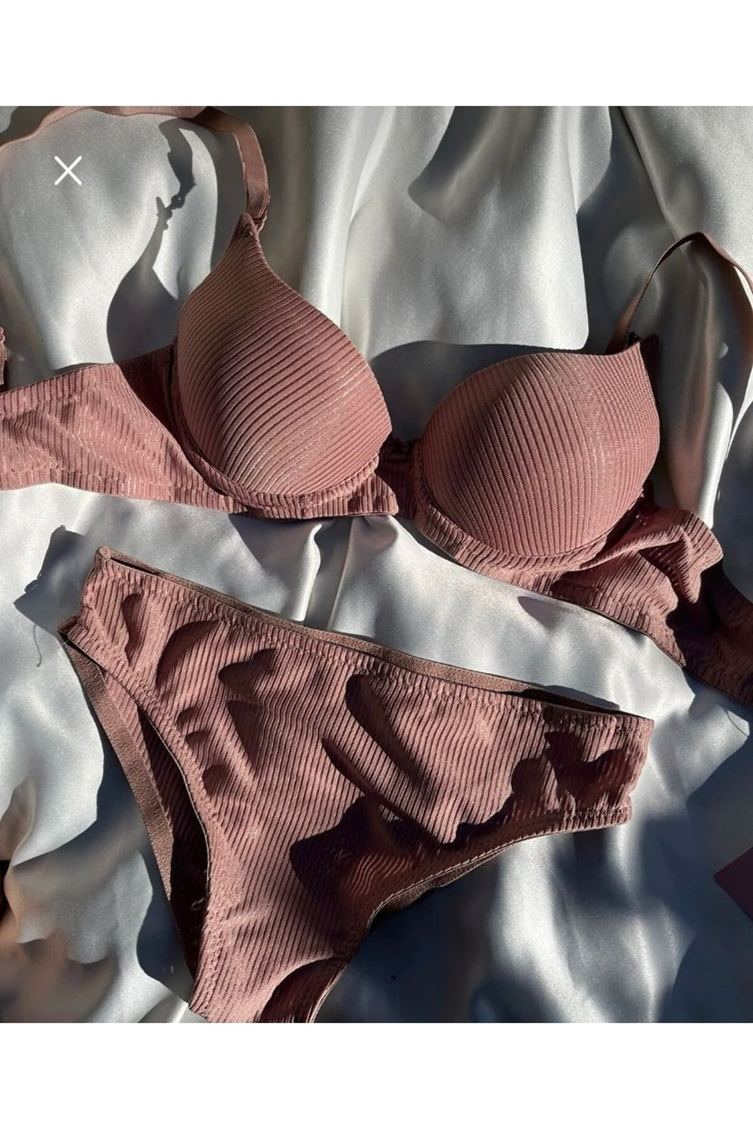 Cansoy Dameon Aria Desenli Destekli Sütyen Takımı 625 Aria