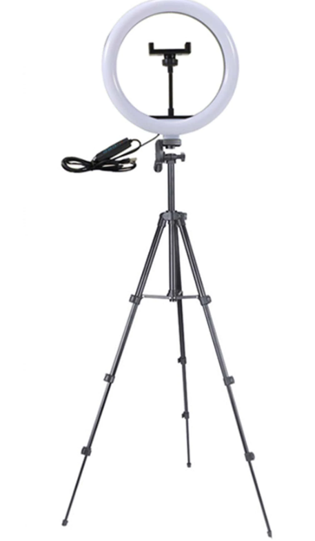 10 Inch Selfie Ring Light With 1M Tripod Stand