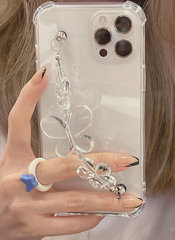 Clear Phone Case With Hand Strap