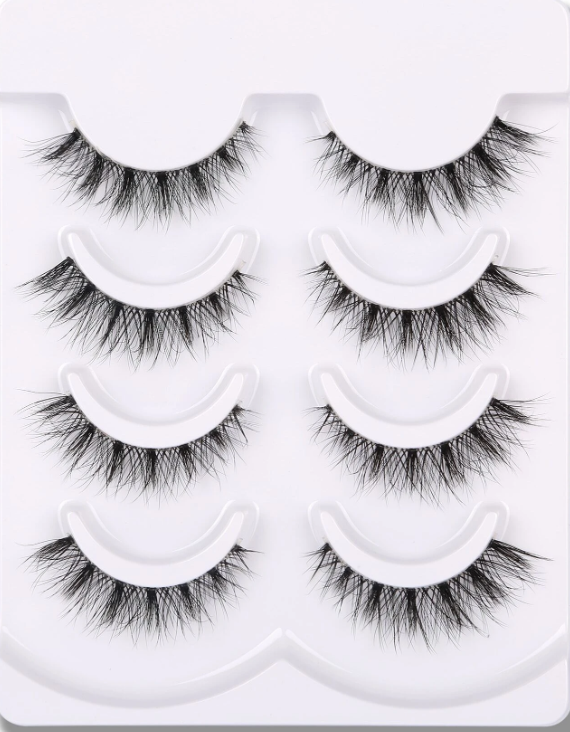 4pairs Separated False Eyelashes