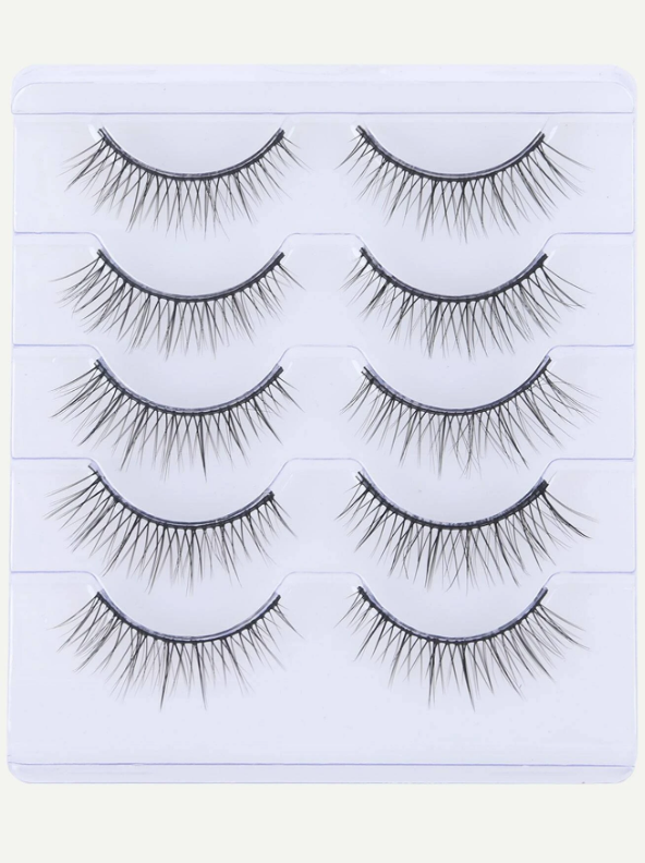 5pairs Cat Eye False Eyelashes