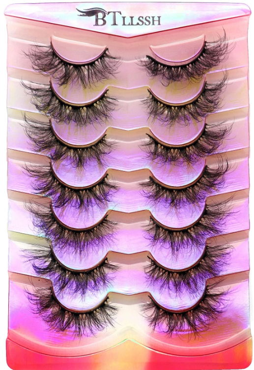 7pairs Separated False Eyelashes