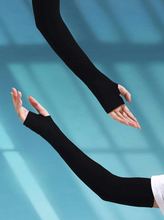 Load image into Gallery viewer, 1pair Women Solid Casual Long Fingerless Gloves For Summer
