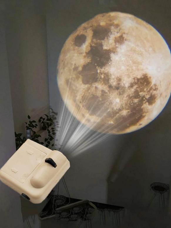 1pc Mini Plastic Projection Light, Funny Galaxy Projector For Home