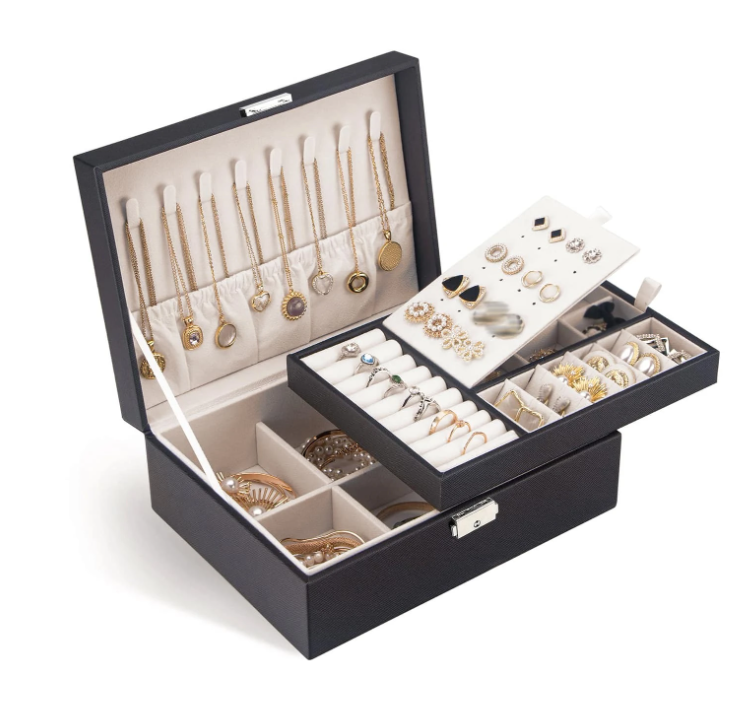 1pc Multi-grid Jewelry Storage Box