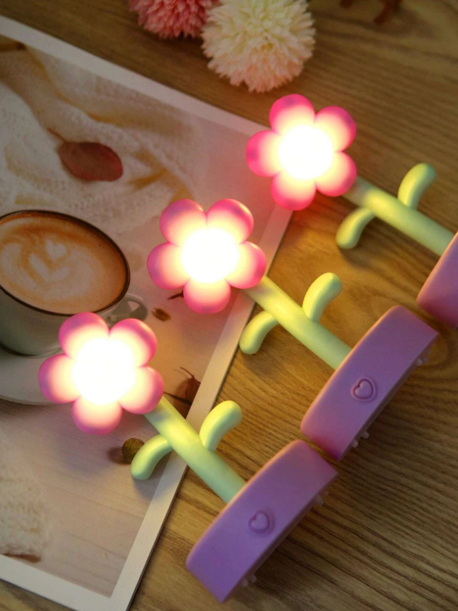 1pc Flower Design Table Lamp