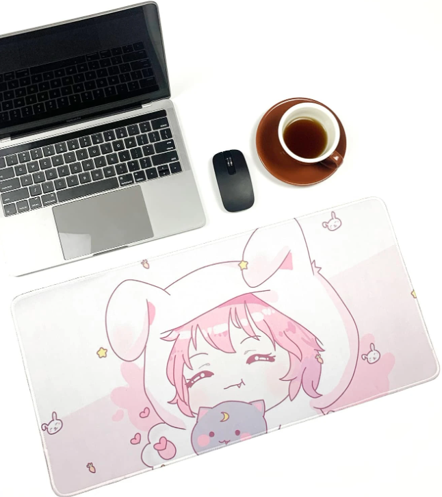 Cartoon Graphic Desk Mouse Pad, Desk Mat