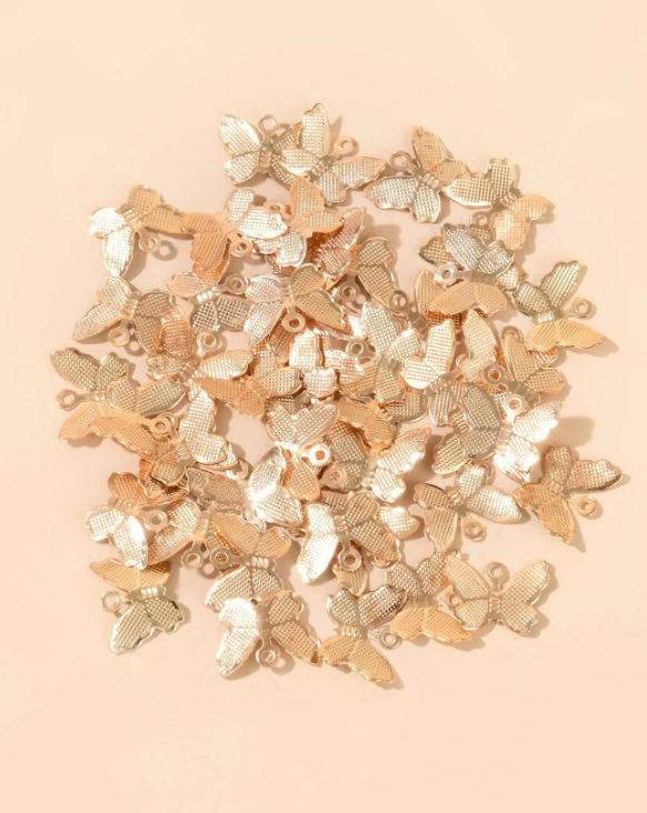 50pcs Butterfly DIY Jewelry Accessory