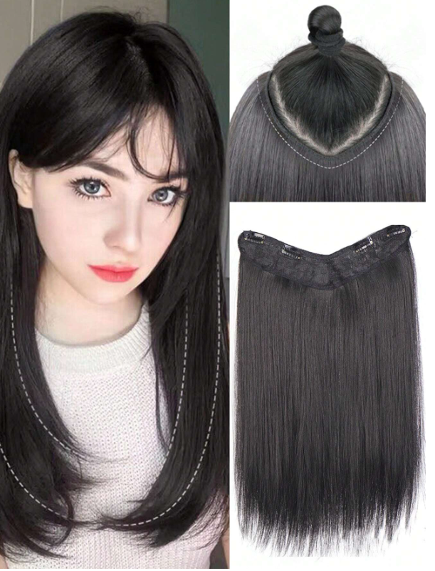 Clip In Straight Synthetic Hair Extension