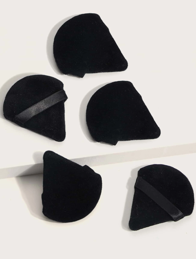 5pcs Makeup Tools Set Sponge Puff Powderdry Powder Velvet Mini Portable Reusable Dry Wet Dualuse Soft Face Cosmetics