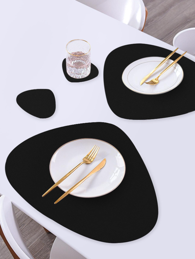 4pcs Solid Color Place Mat
