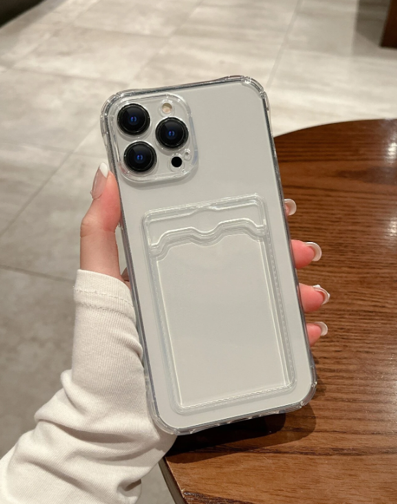 Clear Phone Case With Card Slot