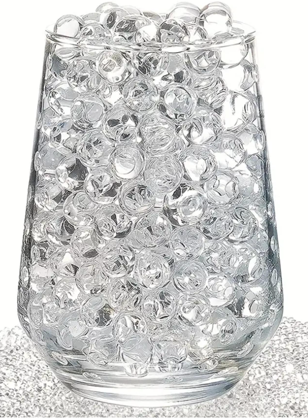 3000pcs/1 Bucket Transparent Color Water Beads