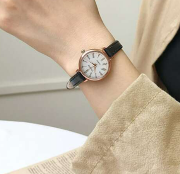 1pc Women Black PU Polyurethane