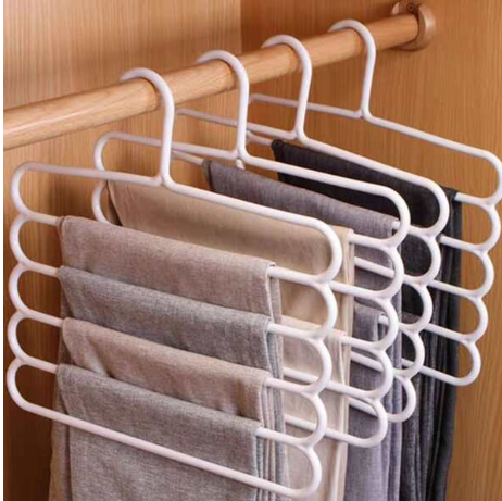 1pc Multifunctional Hanger Pants Hanger Scarf Storage Hanger