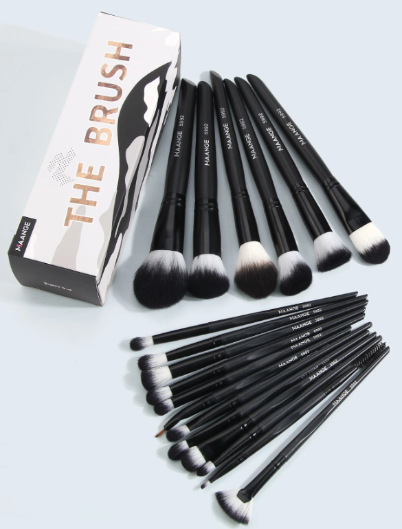 18pcs Makeup Brushes Set Eye Shadow Foundation Women Cosmetic Brush Eyeshadow Blush Powder Blending Beauty Soft Makeup Tools