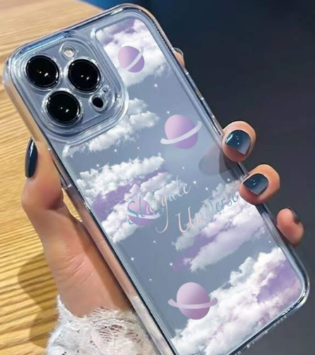 Clouds & Planet Phone Case