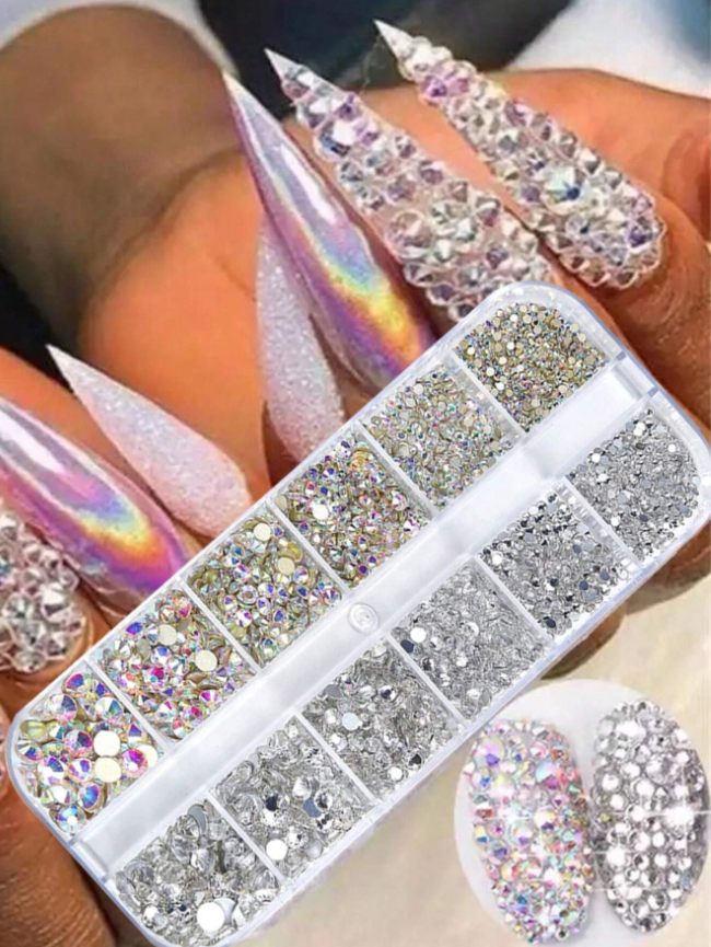 1box Rhinestone Nail Art Decoration