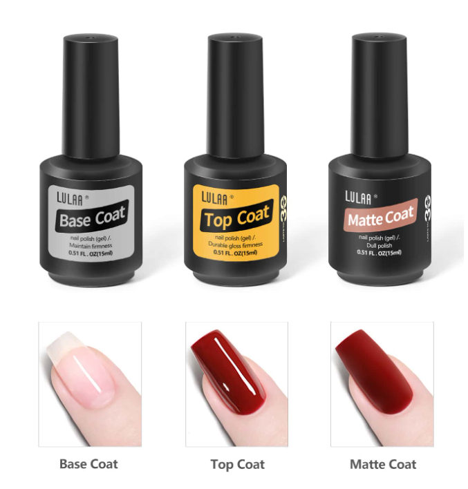 3 قطع طلاء أظافر جل طقم