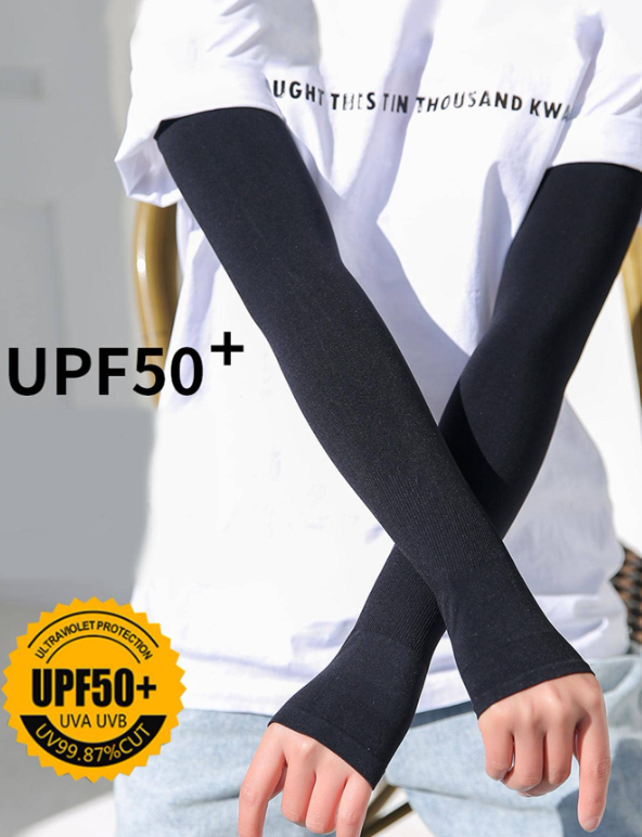 1pair Sun Protection Arm Sleeves