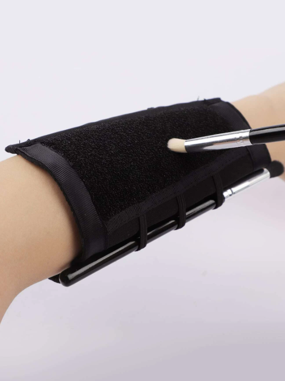 1pc Makeup Brush Armband Cleaner Sponge