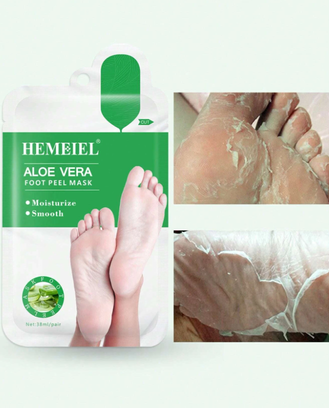 1sheet 38ML Aloe Vera Moisturizing Foot Sheet