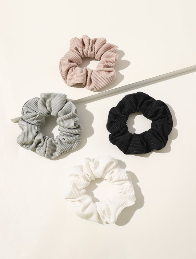 4مشابك شعر محبوكة