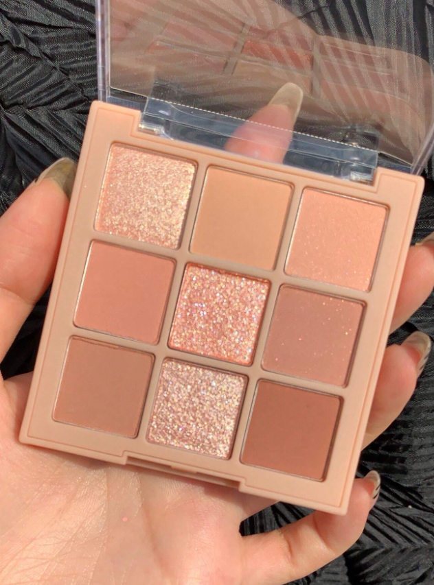 9 ألوان متين ظلال عيون متلألأ و مادة ظلال عيون