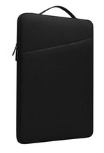 Load image into Gallery viewer, Bubm 1 قطعة 14 بوصة أسود حقيبة كمبيوتر محمول حقيبة واقية متوافقة مع ماك بوك برو 14 2023-2021 A2779 M2 A2442 M1
