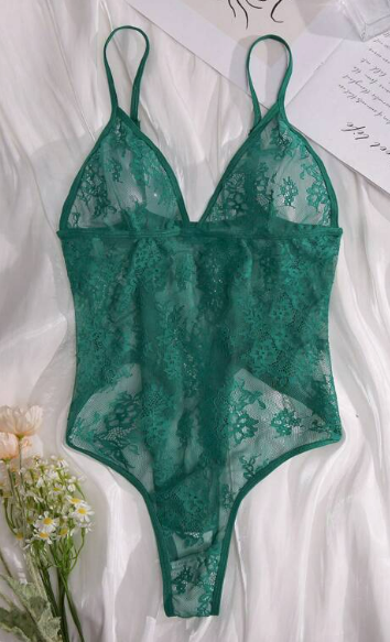 Classic Sexy بدسويت تيدي دانتيل زهري