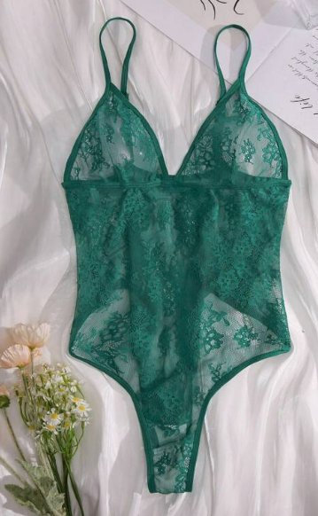 Classic Sexy بدسويت تيدي دانتيل زهري