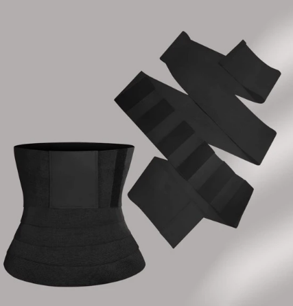 4 أمتار بقصة ملفوفة معدة حزام مع الشريط السحري , بخصر قابل للتعديل حزام الى اللياقة