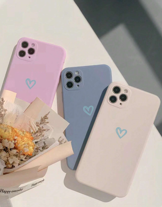 3 stks/set Imd Telefoonhoesje Compatibel met Samsung Xiaomi Redmi Huawei Iphone Met Riem, Lanyard, Stand Functie, Zachte Beschermhoes Compatibel met iPhone15/15Plus/15Pro/15Promax