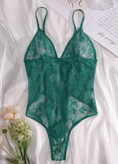 Classic Sexy بدسويت تيدي دانتيل زهري