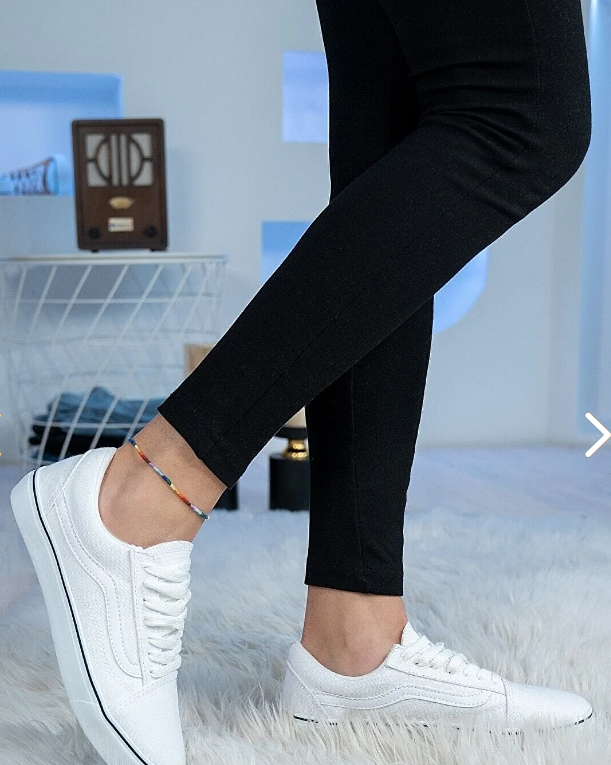 Bartrobel Unisex Beyaz Suni Deri Sneaker Spor Ayakkabı